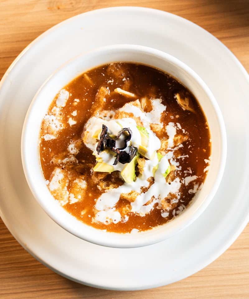 Sopa de tortilla Don Manolito