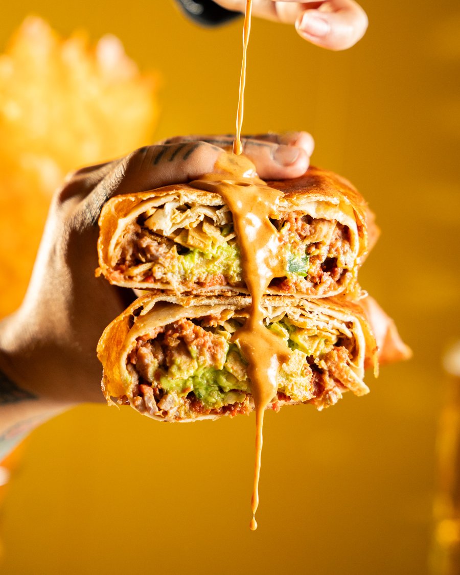 La Maja de Tacos Don Manolito con salsa Don Manolito
